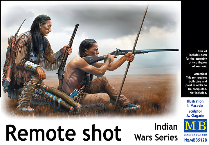 MASTER BOX 1/35 Indian Wars Series. Remote shot
