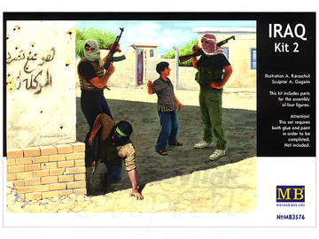 MASTER BOX 1/35 Iraq events. Kit #2, Insurgence