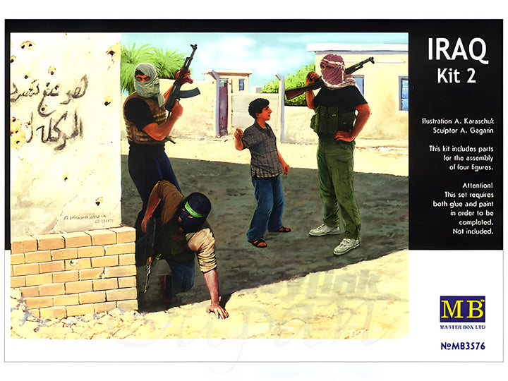MASTER BOX 1/35 Iraq events. Kit #2, Insurgence