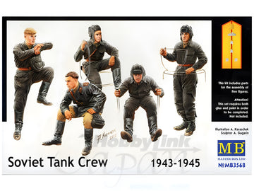 MASTER BOX 1/35 Soviet Tank Crew, 1943-1945