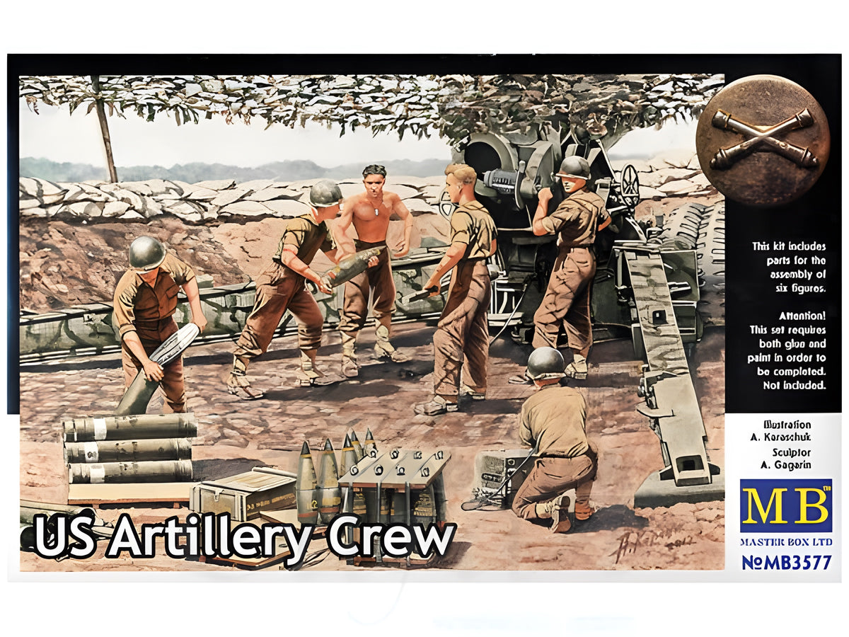 MASTER BOX 1/35 US Artillery Crew