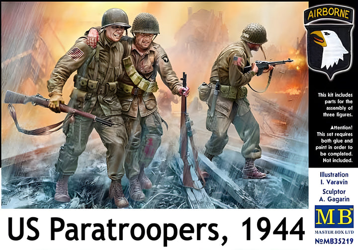 MASTER BOX 1/35 US Paratroopers, 1944