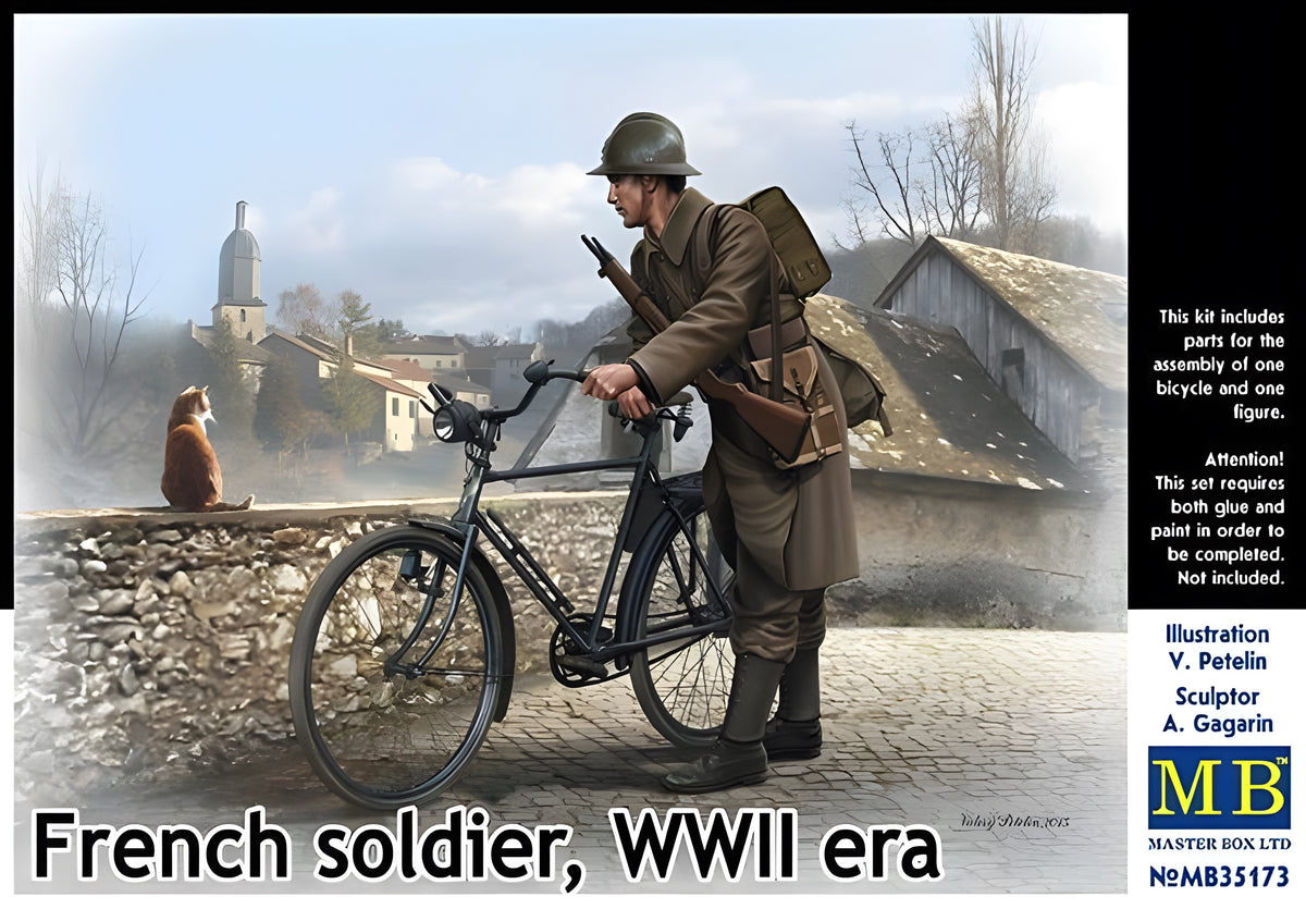 MASTER BOX French soldier, WWII era