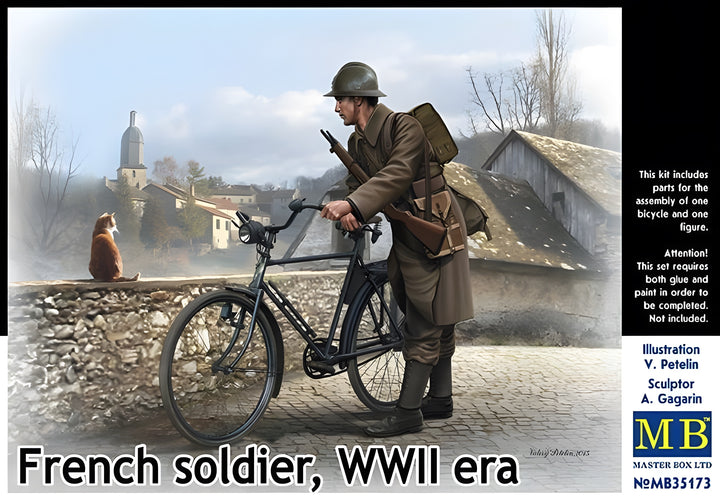MASTER BOX French soldier, WWII era