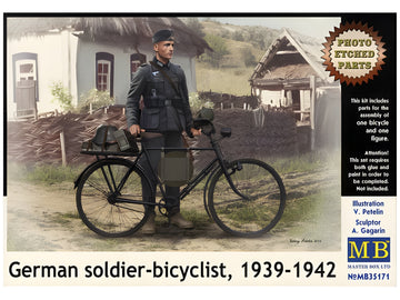 MASTER BOX German soldier-bicyclist, 1939-1942