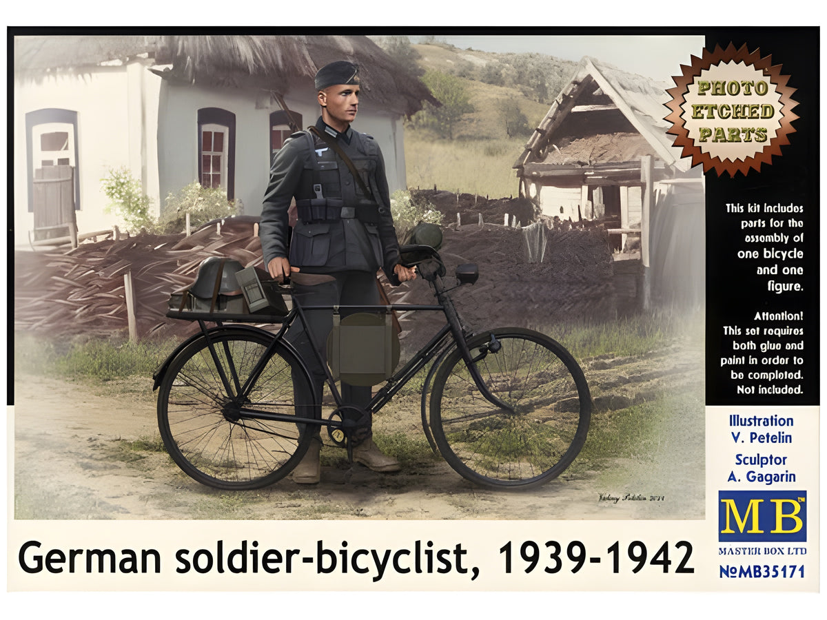 MASTER BOX German soldier-bicyclist, 1939-1942