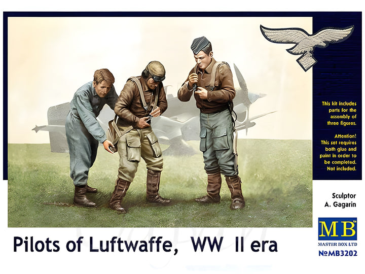 MASTER BOX Pilots of Luftwaffe, WW II era
