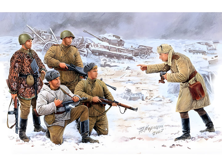 MASTER BOX Russian Infantry. Korsun-Shevchenkovskiy, 1944