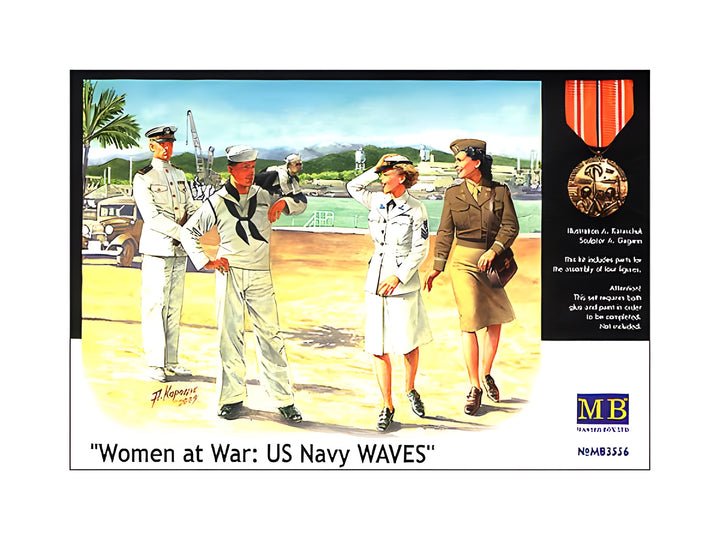 MASTER BOX Women at War: US Navy WAVES