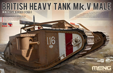 Meng 1/35 BRITISH HEAVY TANK Mk.V MALE