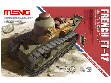 Meng 1/35 French FT-17 Light Tank (Cast Turret)