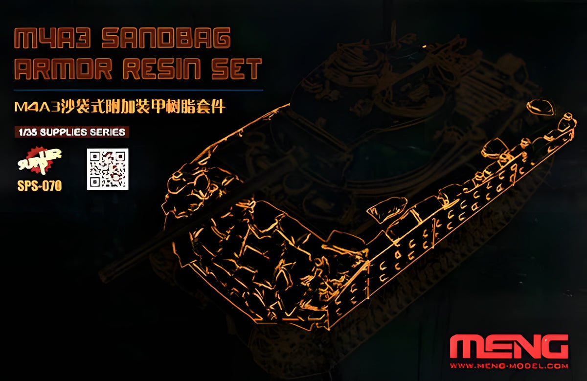 Meng 1/35 M4A3 Sandbag Armor (Resin)