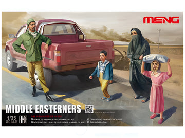 Meng 1/35 Middle Easterners in The Street