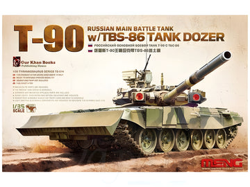 Meng 1/35 Russian Main Battle Tank T-90 w/TBS-86 Tank Dozer