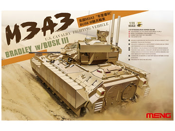 Meng 1/35 U.S. Cavalry Fighting Vehicle M3A3 Bradley with Busk III