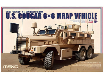 Meng 1/35 U.S. COUGAR 6_6 MRAP VEHICLE