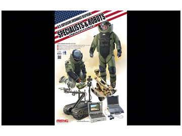 Meng 1/35 U.S. Explosive Ordnance Disposal Specialists & Robots