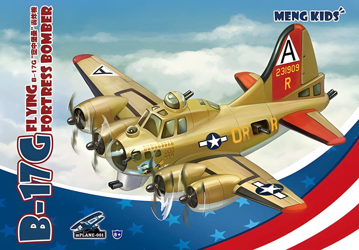 Meng B-17G Flying Fortress Bomber, Cartoon Model