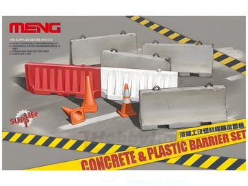 Meng Concrete & Plastic Barrier Set 1/35