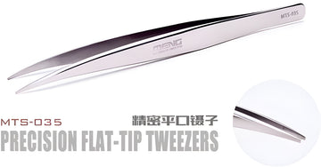 Meng Precision Flat-Tip Tweezers