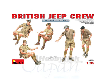 MiniArt 1/35 British Jeep Crew.