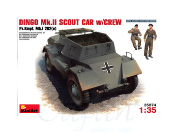 MiniArt 1/35 Dingo Mk II Scout Car w/Crew Pz.Kpfw. Mk.1 202�