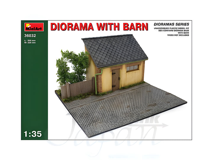 MiniArt 1/35 Diorama w/ Barn