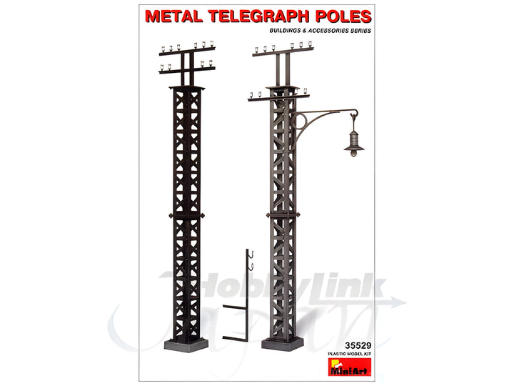 MiniArt 1/35 Metal Telegraph Poles