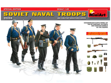 MiniArt 1/35 Soviet Naval Troops. Special Edition