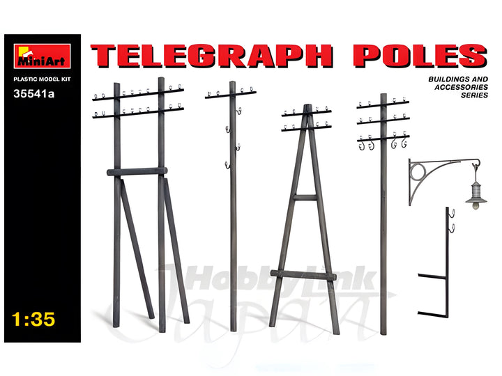 MiniArt 1/35 Telegraph Poles