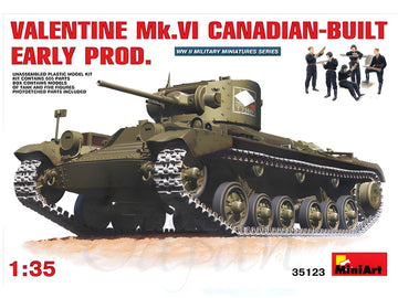 MiniArt 1/35 Valentine Mk 6. Canadian-built Early Prod.