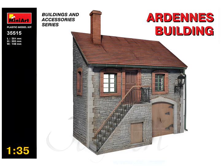 MiniArt Ardennes Building (1/35)