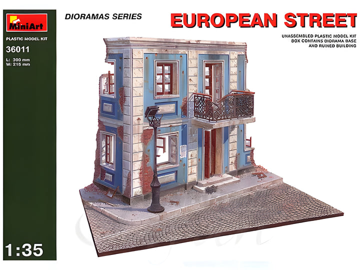 MiniArt European street. (1/35)