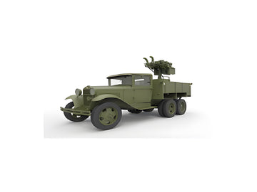 MiniArt GAZ-AAA w/Quad M-4 Maxim (1/35)