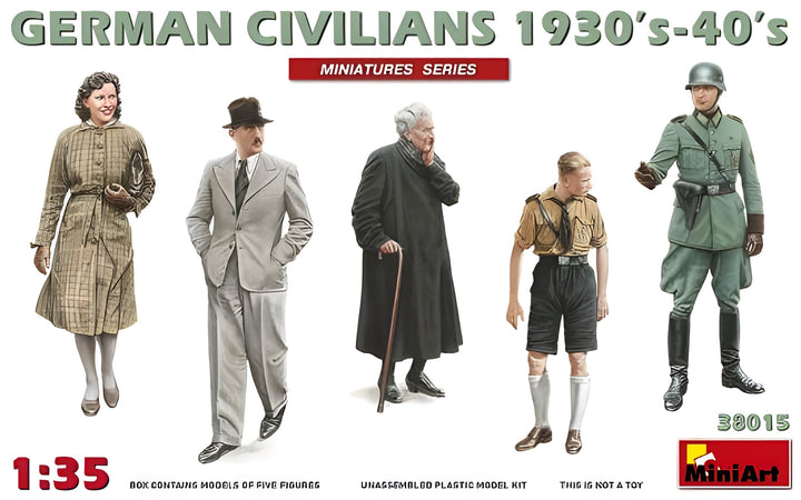 MiniArt German Civilians 1930-40s (1/35)