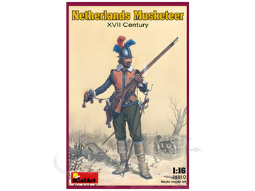 MiniArt Netherlands Musketeer. XVII c. (1/16)