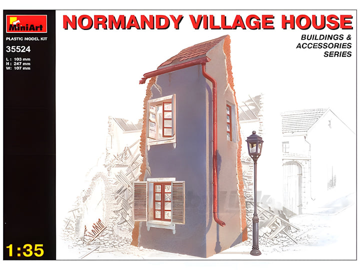MiniArt Normandy Village House (1/35)