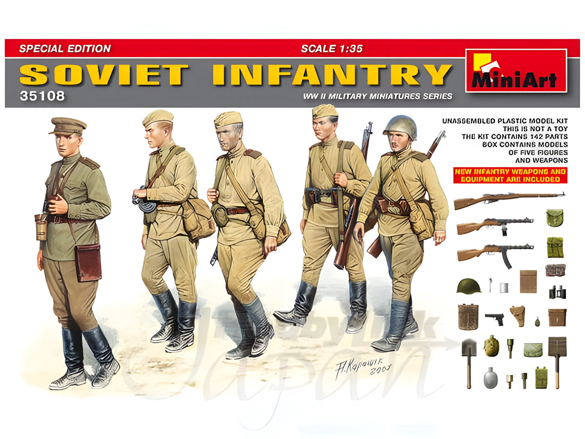 MiniArt Soviet Infantry. Special Edition (1/35)