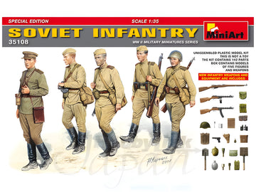 MiniArt Soviet Infantry. Special Edition (1/35)