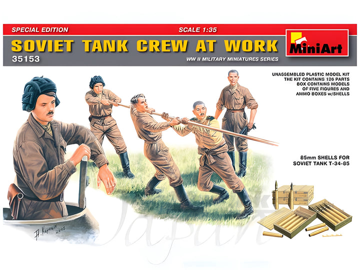 MiniArt Soviet Tank Crew at Work. Special Edition (1/35)
