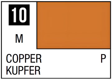 Mr Hobby Mr. Color 10 - Copper (Metallic/Primary) - 10ml