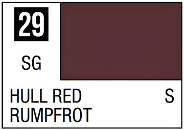 Mr Hobby Mr. Color 29 - Hull Red (Semi-Gloss/Ship) - 10ml