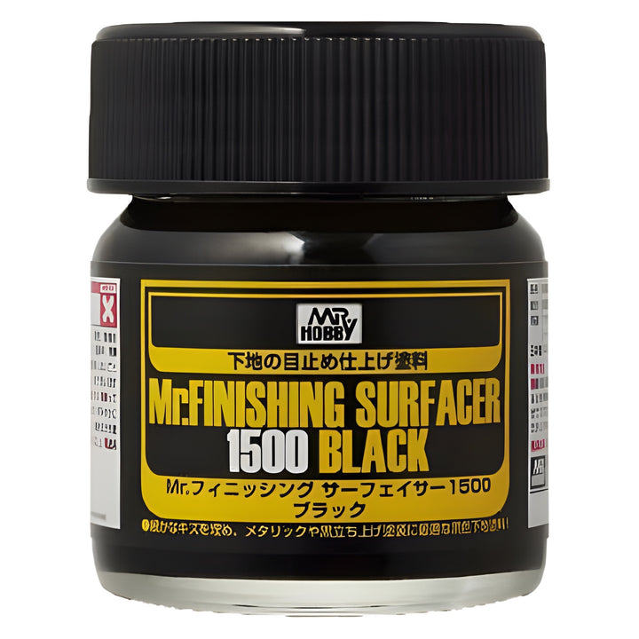 Mr Hobby Mr. Finishing Surfacer 1500 Black - 40ml