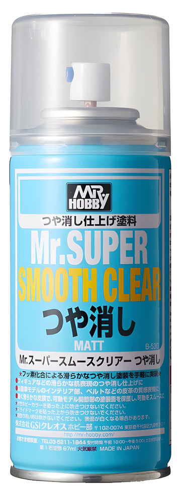 Mr Hobby Mr Super Smooth Clear Flat