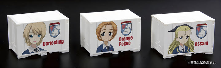 Platz 1/150 GIRLS und PANZER das FINALE N Scale Mini Container (12ft) St. Gloriana Girls' College