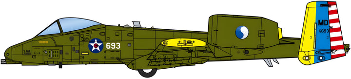 Platz x Italeri 1/48 USAF A-10C thunderbolt II Maryland ANG 100th Anniversary Special Marking