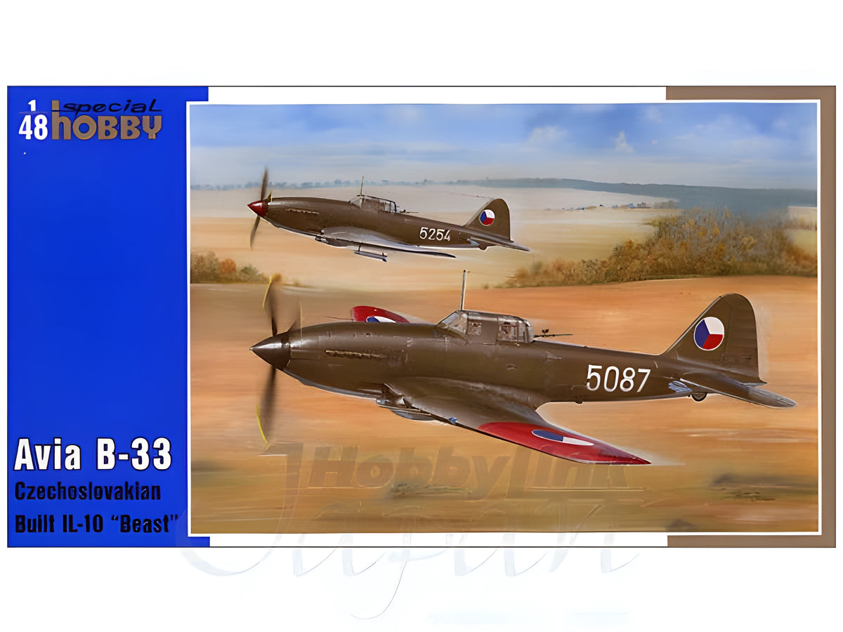 Special Hobby 1/48 Avia B-33 Czechoslovakian Build ll-10 Beast