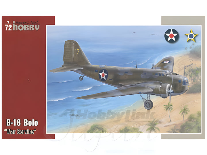 Special Hobby 1/72 B-18 Bolo WWII Service