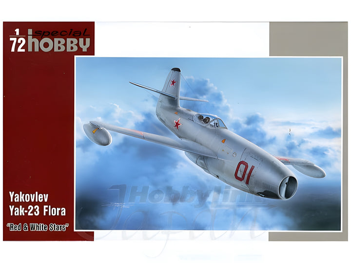 Special Hobby 1/72 Yakovlev Yak-23 Flora Red & White Stars