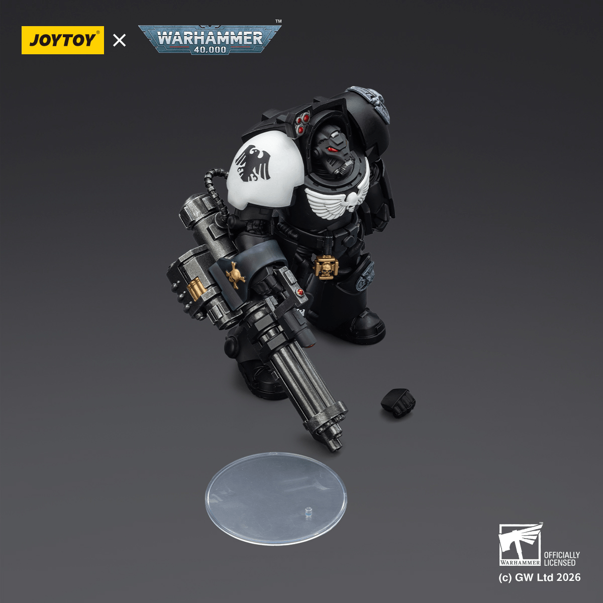 Raven Guard Terminator 3 with Power Fist and Assault Cannon | 6927054403264